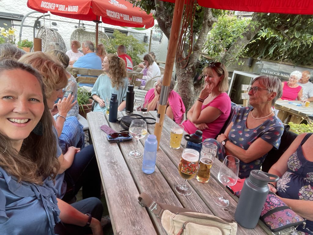 Drinks at the Bell Inn